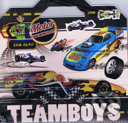 Levně Teamboys Motor Stickers! - kniha z kategorie Samolepky