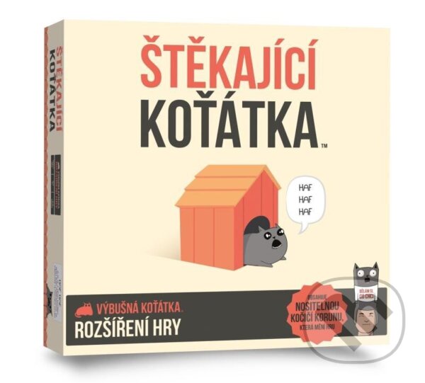 Levně Výbušná koťátka - rozšíření Štěkající koťátka - hra z kategorie Karty, hlavolamy