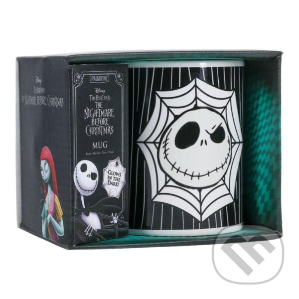 Levně The Nightmare Before Christmas hrnček 320 ml - Jack svietiaci