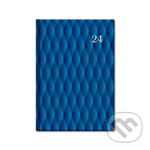 Denný diár Print 2024 - Blue (Spektrum grafik)