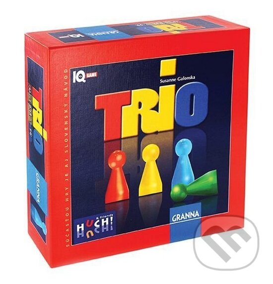 Společenská hra: Trio (Granna). Granna, 2015