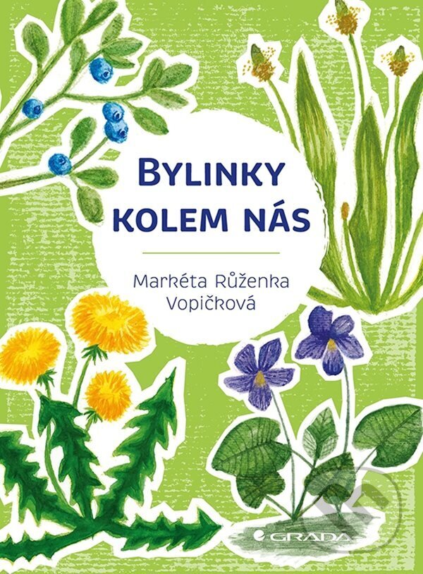 Bylinky kolem nás - Markéta Růženka Vopičková, Grada, 2023