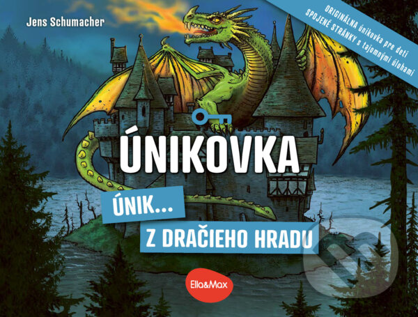 Levně Únikovka - Únik... z dračieho hradu (Originálna únikovka pre deti (spojené stránky s tajomnými úlohami)) - kniha z kategorie Hravé úlohy