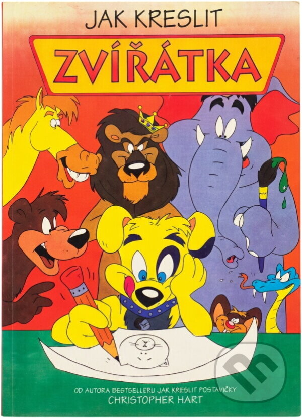 Kniha: Jak kreslit zvířátka (Christopher Hart). , 1998