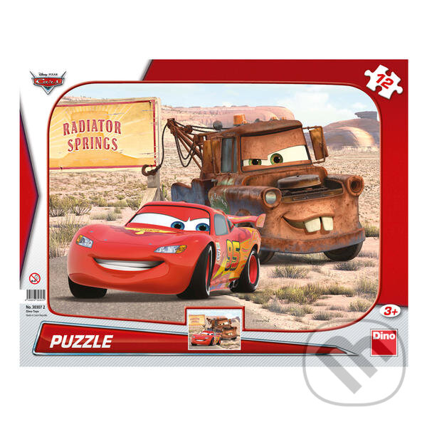 Levně Cars: Blesk & Burák - puzzle z kategorie Maxi dieliky