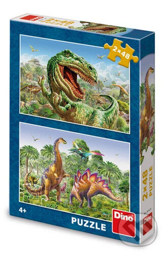 Puzzle: Souboj dinosaurů (Dino)