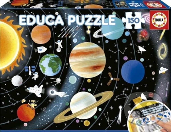 Levně Sluneční soustava - puzzle z kategorie Náučné puzzle