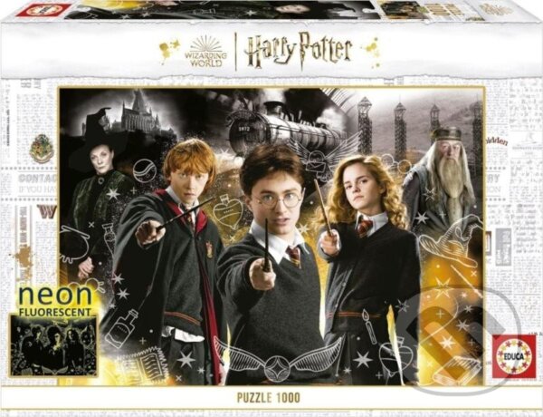 Levně Svítící Harry Potter 2 - puzzle z kategorie Svietiace