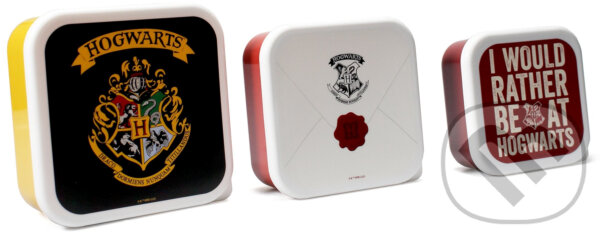 Plastové boxy na svačinu Harry Potter: Rokfort