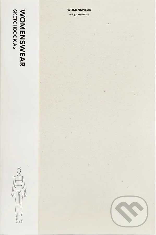 Levně Fashionary Womenswear Sketchbook (A5) - kniha z kategorie Ostatné