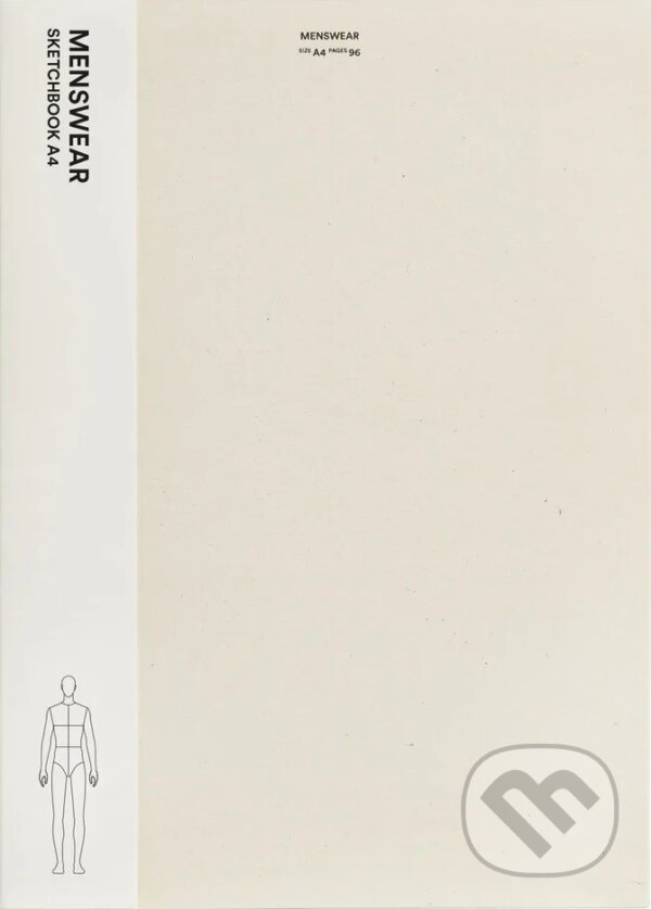 Levně Fashionary Menswear Sketchbook A4 - kniha z kategorie Ostatné