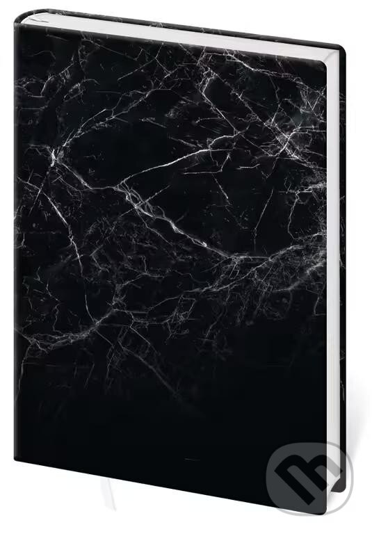 Levně Zápisník Vario tečkovaný Marble