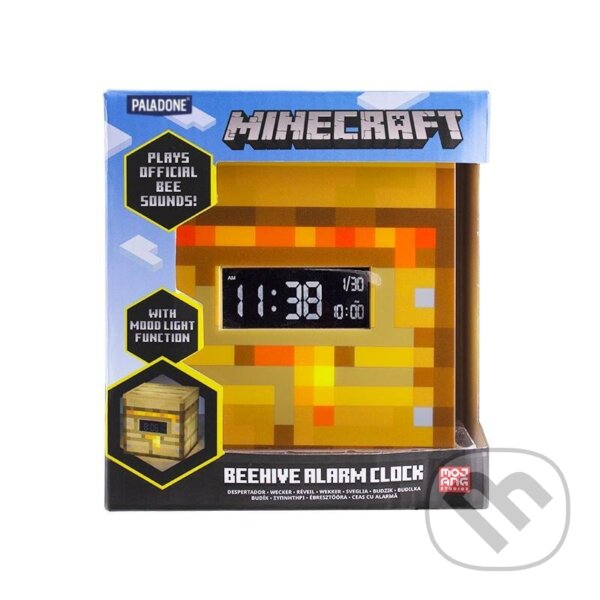 Levně Minecraft Budík - Včela