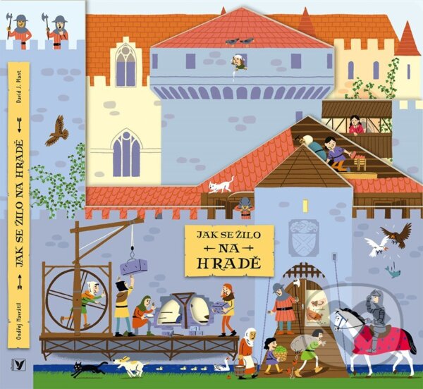 Levně Jak se žilo na hradě - Ondřej Navrátil, David J. Plant (Ilustrátor) - kniha z kategorie Naučné knihy