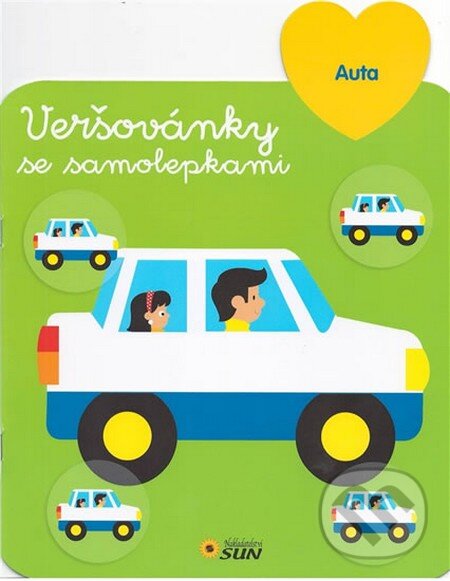Kniha: Auta - Veršovánky se samolepkami (SUN). SUN, 2014