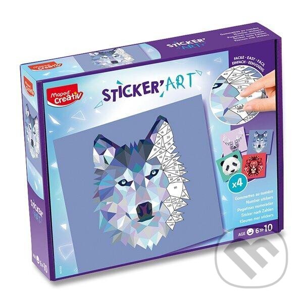 Levně Kreativní sada - Sticker Art - hra z kategorie Ostatné