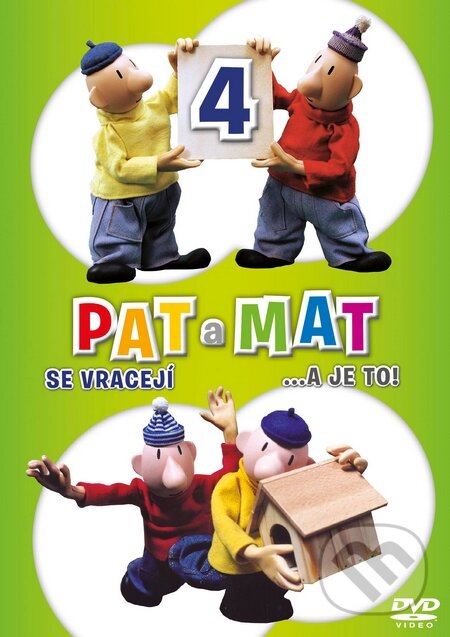 Levně Pat a Mat 4 - Lubomír Beneš - film z kategorie Animované seriály