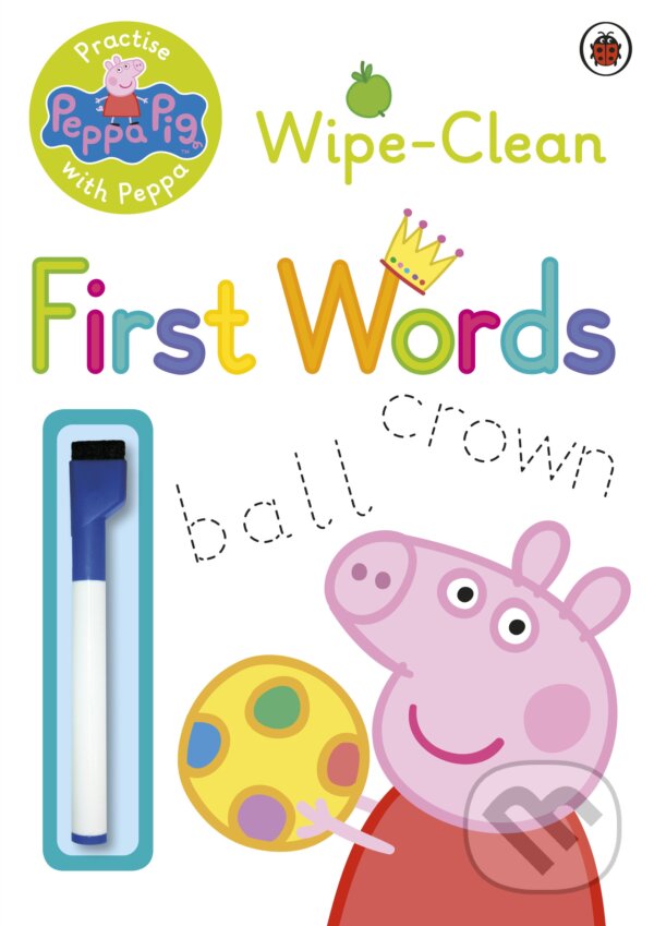 Levně Peppa Pig: Wipe-Clean First Words - kniha z kategorie Naučné knihy