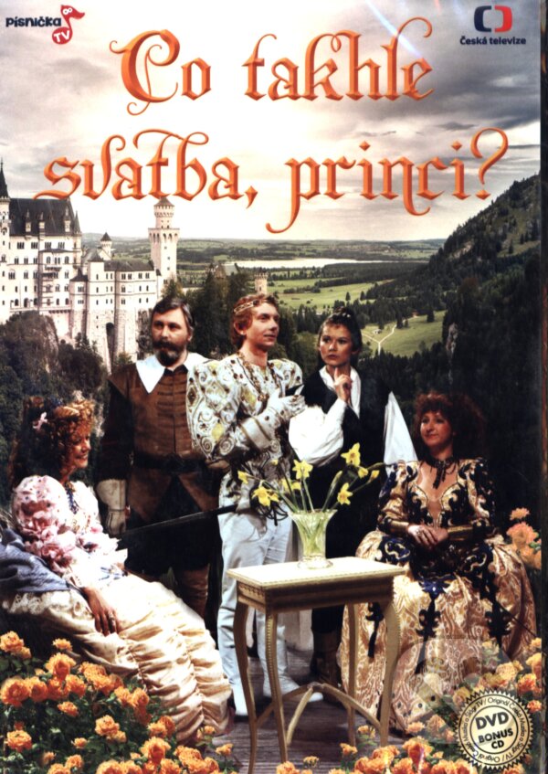 Levně Co takhle svatba, princi? (CD + DVD) - Jiří Adamec - film z kategorie Rozprávky