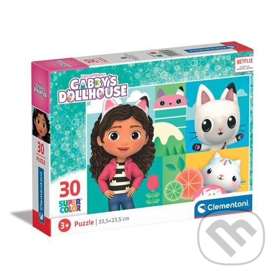 Puzzle 30 dílků Kočičí dům Gabi
