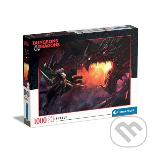 Levně Dungeons & Dragons - Boj s drakem - puzzle z kategorie Ostatné