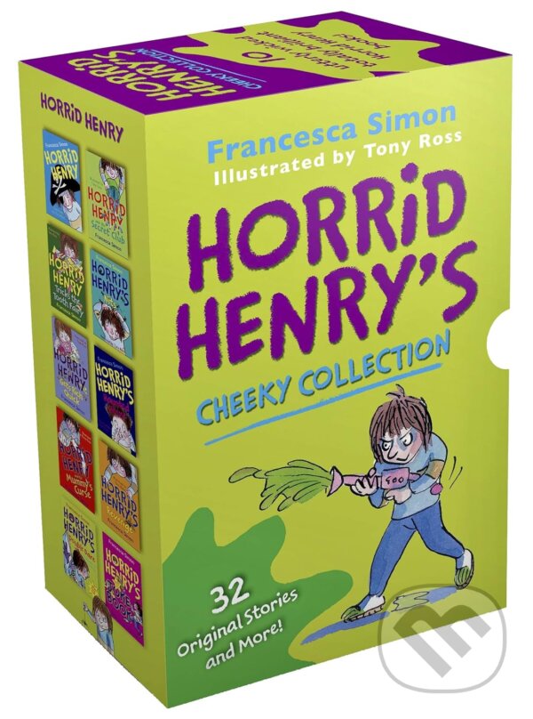 Horrid Henry Cheeky Collection 10 Books Box - Francesca Simon, Tony Ross (Illustrátor), Hachette Childrens Group, 2016