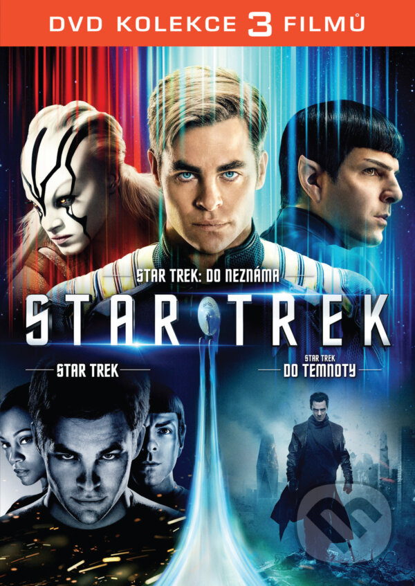 Film: Star Trek kolekce 1-3 (Justin Lin) (DVD). Magicbox, 2023