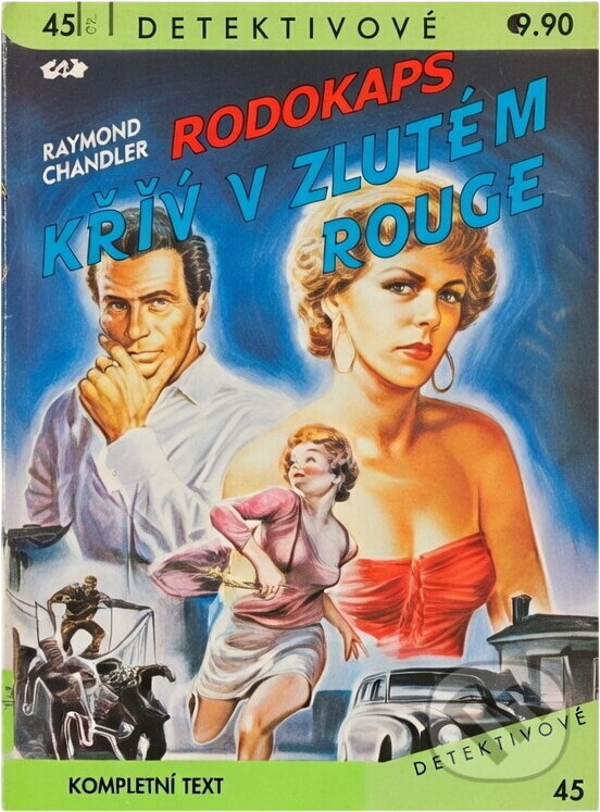 Kniha: Král v žlutém rouše ; Hledá se rusovláska (Raymond Chandler). Ivo Železný, 1993