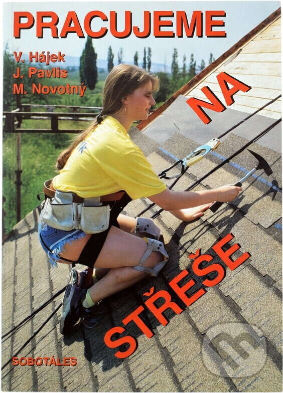 Kniha: Pracujeme na střeše (Václav Hájek, Marek Novotný a Jaroslav Pavlis). Sobotáles, 1995