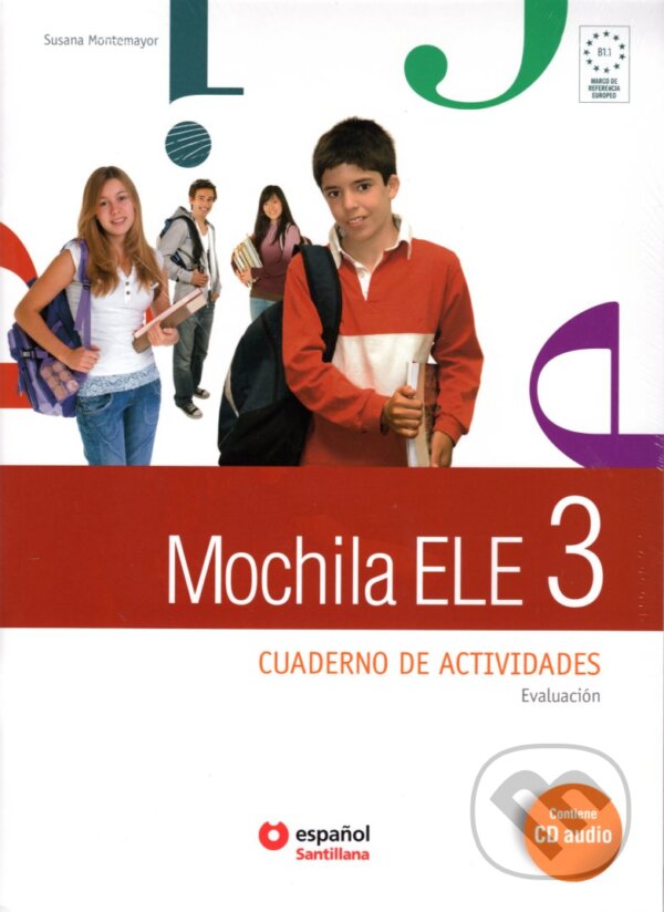Levně Mochila ELE 3 - B1.1 Cuaderno de actividades +CD - Susana Montemayor - kniha z kategorie Jazykové učebnice a slovníky
