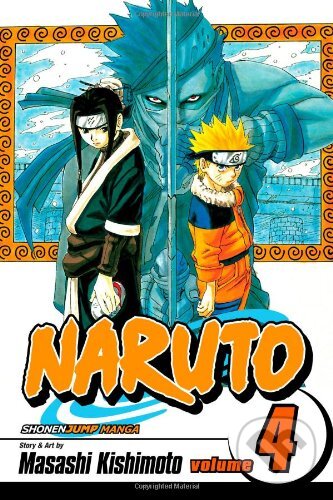 Levně Naruto, Vol. 4: Hero's Bridge - Masashi Kishimoto - kniha z kategorie Sci-fi, fantasy a komiksy