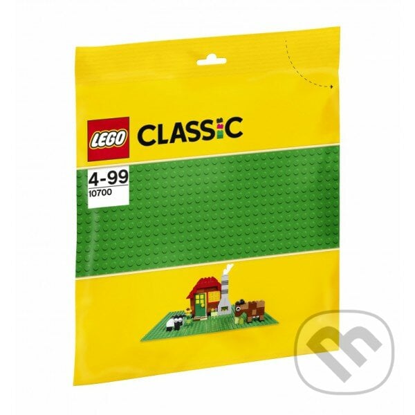 LEGO Classic 10700 Zelená podložka na stavění, LEGO, 2015