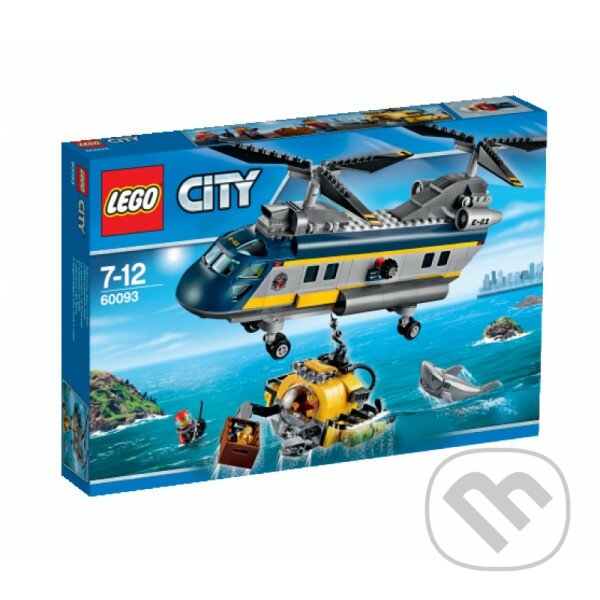 LEGO City 60093 Vrtuľník na hlbinný morský výskum, LEGO, 2015