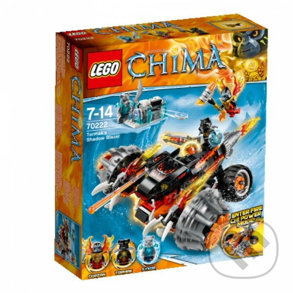 LEGO Chima70222 Tormakov ohnivák, LEGO, 2015