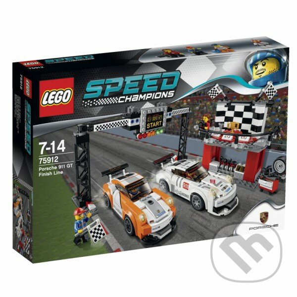 LEGO Speed Champions 75912 Porsche 911 GT v cílové rovince, LEGO, 2015