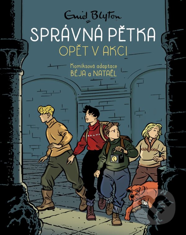 Levně Správná pětka opět v akci (Komiks) - Enid Blyton - kniha z kategorie Beletria