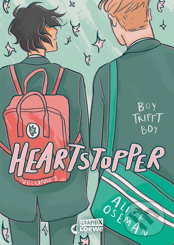 Levně Heartstopper 1 (Deutsche Hardcover-Ausgabe) - Alice Oseman - kniha z kategorie Komiksy