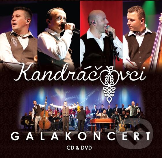 Levně Kandráčovci: Galakoncert (CD+DVD) - Kandráčovci