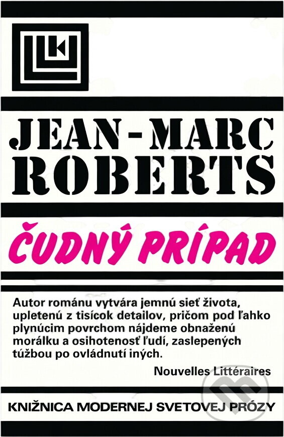 Kniha: Čudný prípad (Jean-Marc Roberts). Tatran, 1987