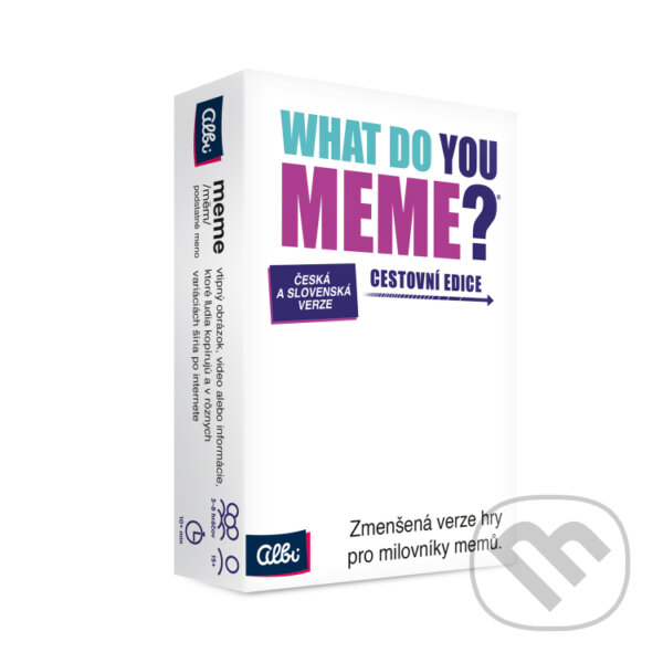 Společenská hra: What Do You Meme - Cestovní edice (Albi). Albi, 2023