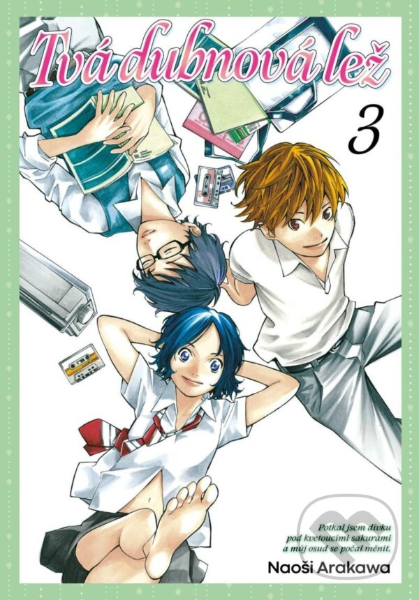 Levně Tvá dubnová lež 3 - Naoši Arakawa - kniha z kategorie Komiksy