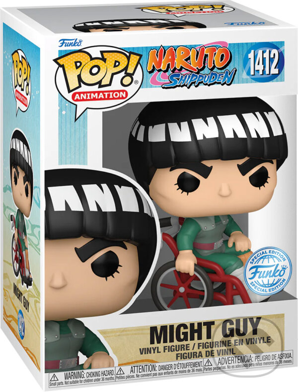Funko POP! #1412 Animation: Naruto - Might Guy (Special Edition)