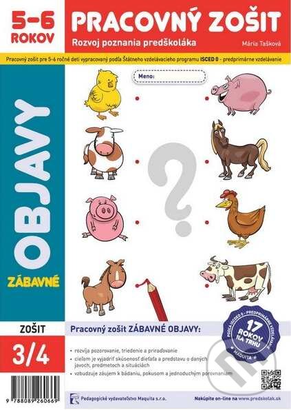 Kniha: Zábavné objavy (Mária Tašková). Maquita, 2015