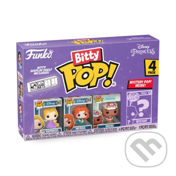 Funko Bitty POP: Disney Princess - Rapunzel (4pack), Funko, 2023