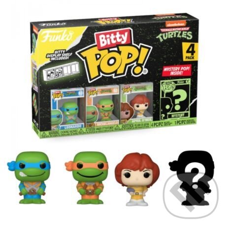 Levně Funko Bitty POP: Teenage Mutant Ninja Turtle - Leonardo (4pack)