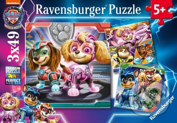 Levně Tlapková patrola ve velkofilmu - puzzle z kategorie 15 – 60 dielikov
