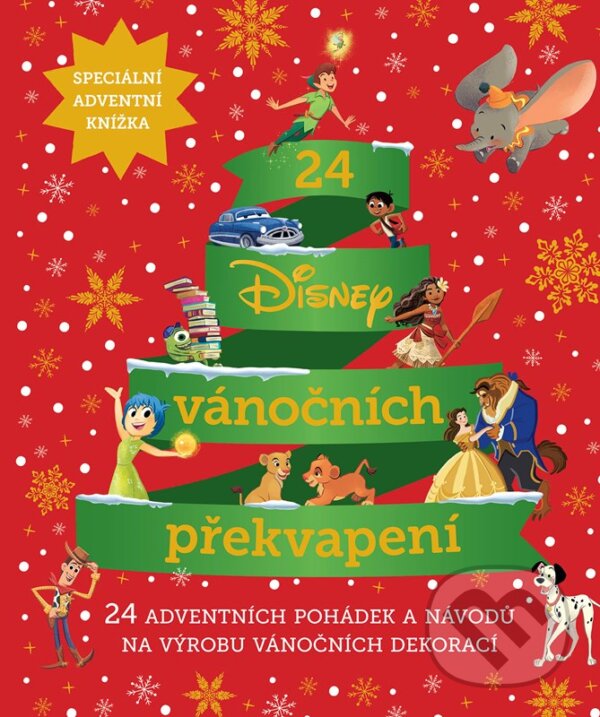Levně Disney - 24 Disney vánočních překvapení - kniha z kategorie Rozprávky