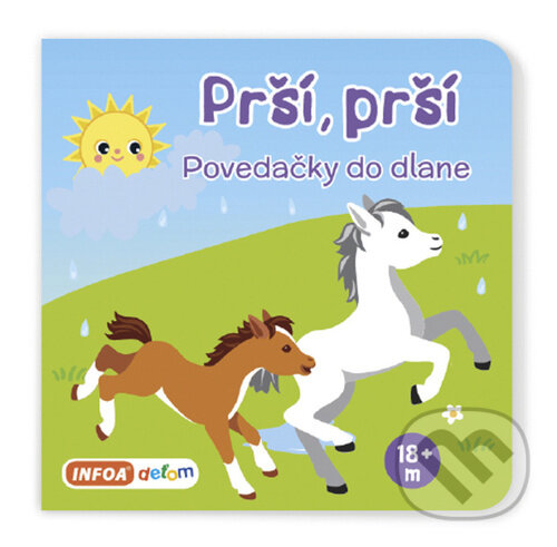 Levně Prší, prší (Povedačky do dlane) - kniha z kategorie Pre deti a mládež