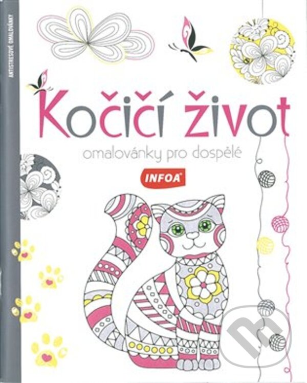 Levně Kočičí život - Omalovánky pro dospělé - kniha z kategorie Pre dospelých