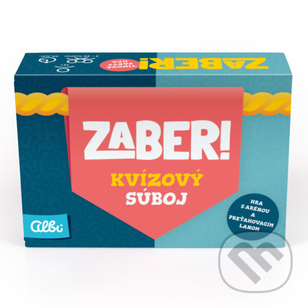 Spoločenská hra: Zaber! - Kvízový souboj (Albi). Albi, 2023